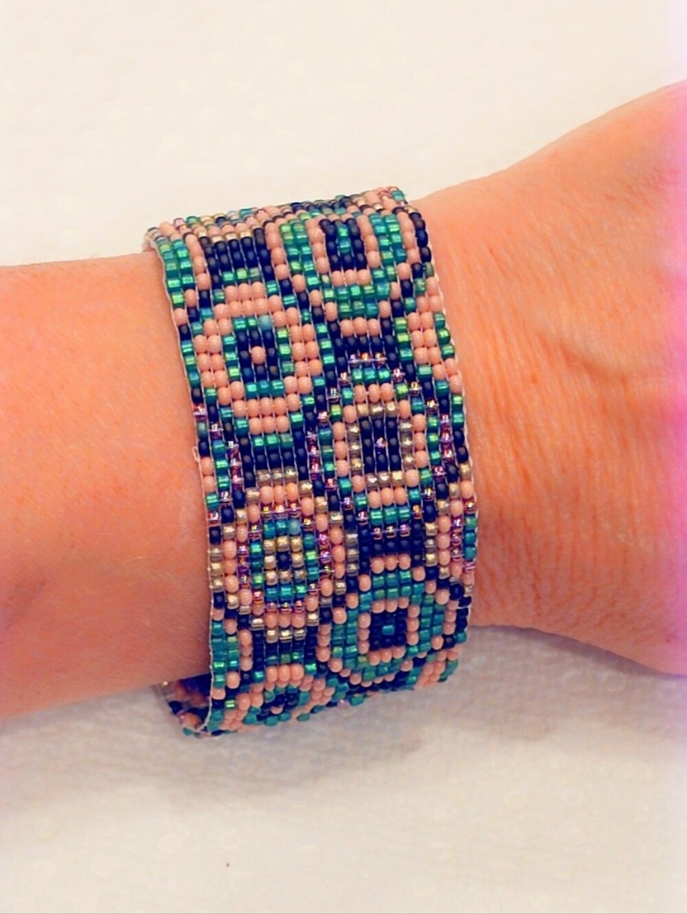 Artistan Handcrafted  Beaded Bracelet